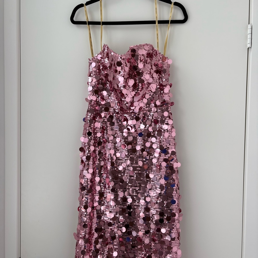 NWOT Bronx and Banco Farah Strapless Gown M - Picture 8 of 16